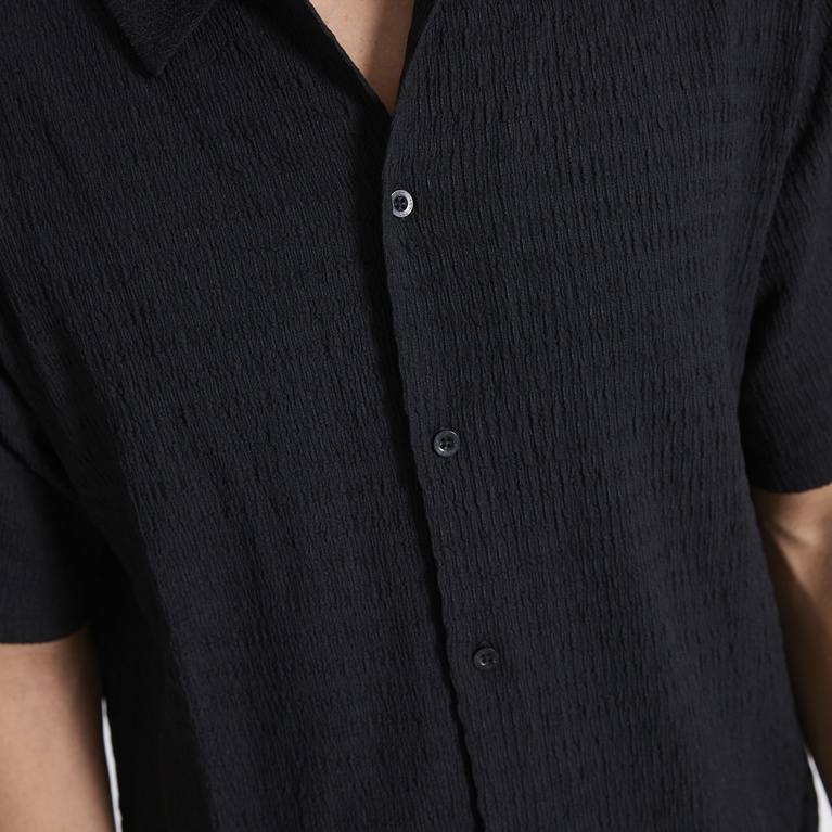 Kortärmad skjorta "Steven Structure"